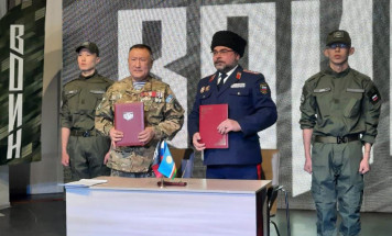 Центр "Воин" и Якутский казачий полк подписали соглашение о сотрудничестве