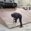 На площади Победы Якутска ведутся ремонтные работы