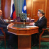 Айсен Николаев провёл рабочую встречу с Галиной Данчиковой