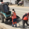 Дорожники проводят ямочный ремонт на шести улицах Якутска