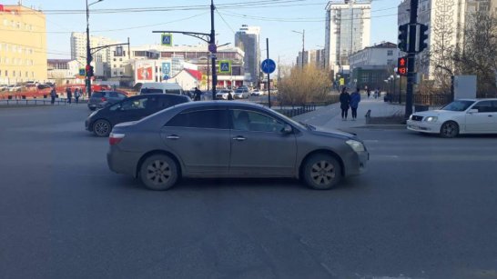 За минувшие сутки в Якутске в ДТП пострадали двое несовершеннолетних