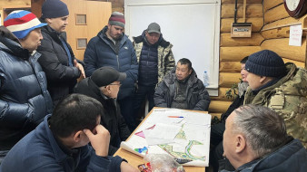 В микрорайоне "Сатал" продолжает работу оперативный штаб
