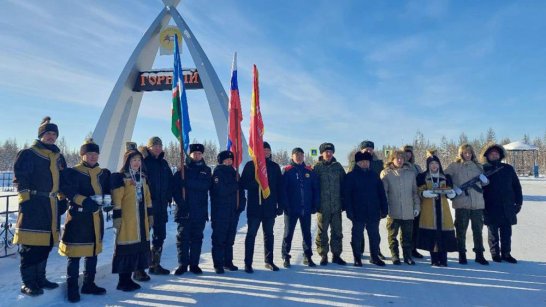 Горный район принял эстафету Знамени Победы