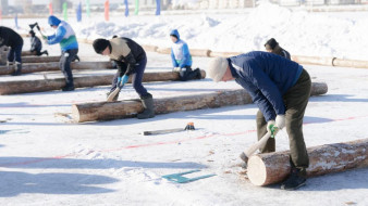 В Якутске состоялось открытие городских соревнований отцов и сыновей "Аҕа күрэҕэ"