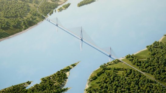В Табаге ведется подготовка территории к началу основного этапа строительства Ленского моста