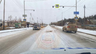 В Якутске совершен наезд на пешехода