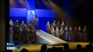 Русский театр Якутска представил новую постановку по пьесе Василия Прачёва - "Александр Невский"