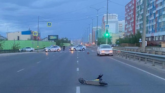 В Якутске пострадал несовершеннолетний при пересечении дороги на электросамокате