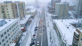 Капитальный ремонт проспекта Ленина в Якутске завершен