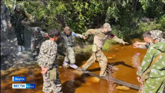 В Якутске завершилась смена военно-патриотического лагеря "Путь росомахи"