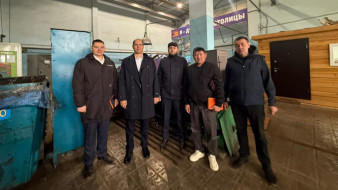 Герой России Николай Соболев ознакомился с работой городских предприятий Якутска