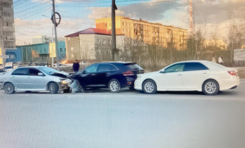 В Якутске в результате ДТП пострадали три человека