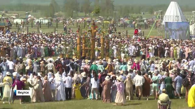 В Якутске проходит празднование "Ысыаха Туймаады"
