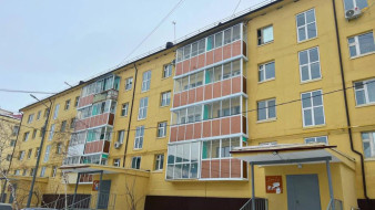В Якутске проводят капитальный ремонт фасадов многоквартирных домов