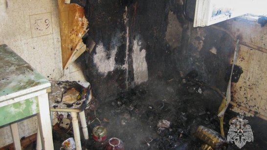 В Мирнинском районе пожарными спасён жилой дом