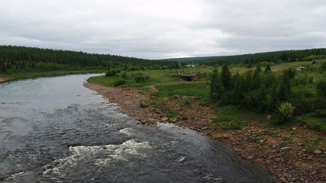 Река Алдан Фото