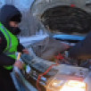 На трассе "Вилюй" в Якутии инспекторы ГАИ оказали помощь водителю