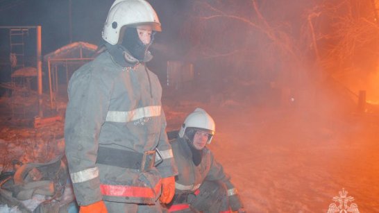 В Таттинском районе при пожаре частного дома погиб мужчина