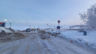 Досрочно открыт ледовый автозимник Якутск - Нижний Бестях 