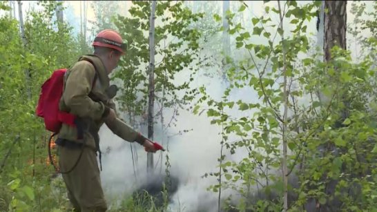 В Якутии за прошедшие сутки потушили 2 лесных пожара