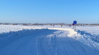 В Томпонском районе повысили грузоподъемность зимника автодороги "Алдан"