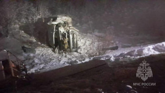 Пострадавших в ДТП на ФАД "Вилюй" доставили в ЦРБ Горного района
