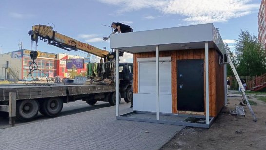 В Якутске установили три новых тёплых остановки