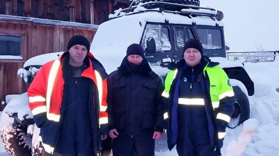 Ирина Волк: В Якутии полицейские и представители дорожной службы спасли двоих мужчин пропавших в тундре