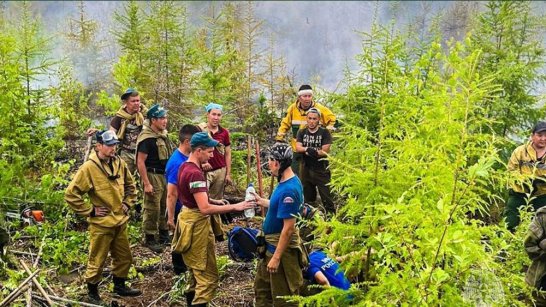 В Якутии за прошедшие сутки ликвидировано 15 природных пожаров