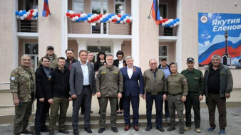 В селе Еленовка ДНР открыли восстановленный Якутией Дом культуры