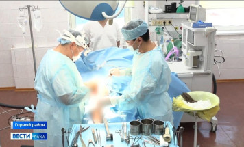 В Горном районе Якутии впервые мобильными хирургами проведена операция по эндопротезированию колена