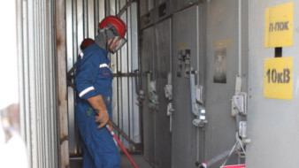 Энергетики восстанавливают электроснабжение микрорайона Даркылах в городе Якутске