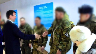 В аэропорту Якутска встретили участников специальной военной операции