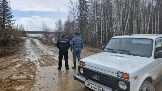 В Олёкминском районе полицейские оказывают помощь жителям подтопленных населённых пунктов