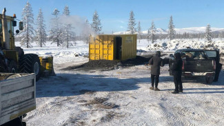 В Якутии устанавливают пункты обогрева на сложных участках дорог