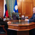 Айсен Николаев провёл встречу с директором регионального отделения Центра "Воин" Василием Егоровым