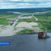 Самый крупный коффердам Ленского моста успешно установлен в проектное положение