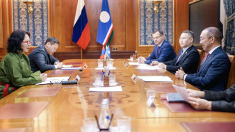 Айсен Николаев провёл рабочую встречу с Генеральным консулом Монголии в Иркутске Батсух Ичинхорлоо