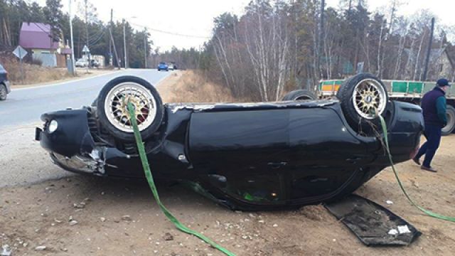 В выходные дни в Якутске произошло 4 ДТП с пострадавшими