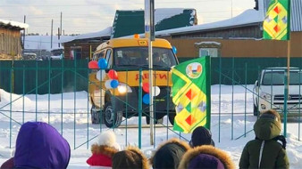 В Хангаласский улус поступит 5 новых школьных автобусов