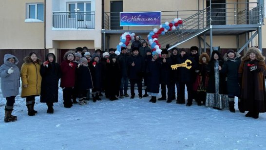 Многоквартирный дом введен в Дюпсюнском наслеге Усть-Алданского района