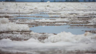 Уровень воды на реке Колыма приближается к критической отметке