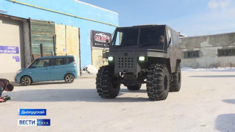 Саха сиригэр таҥыллар вездеходу анал байыаннай дьайыыга ыыттылар
