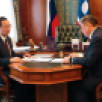Глава Якутии Айсен Николаев провёл рабочую встречу с ректором СВФУ