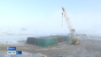 В Якутии продолжается строительство Ленского моста. Как строят грандиозный проект в экстремальные морозы?