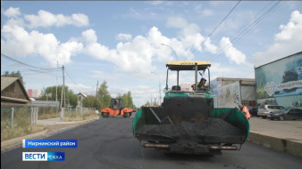 В Мирном уложат 58 тысяч тонн асфальта в 2026 году