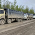 Дорожники Якутии восстанавливают дорогу "Колыма" после проезда грузовиков