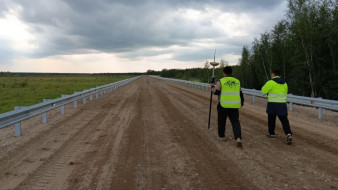 В Усть-Майском районе досрочно сдали после ремонта участок автодороги "Амга"