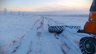 В Усть-Янском районе открыт участок дороги "Усть-Куйга — Депутатский — Белая Гора"