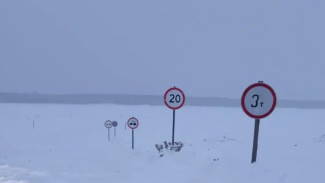 В Усть-Майском районе открыта ледовая переправа через реку Алдан